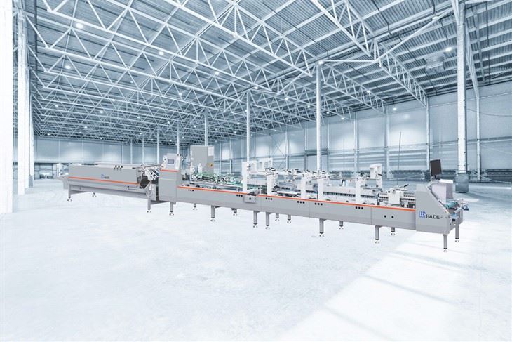 High-speed Folder Gluer With Rotation